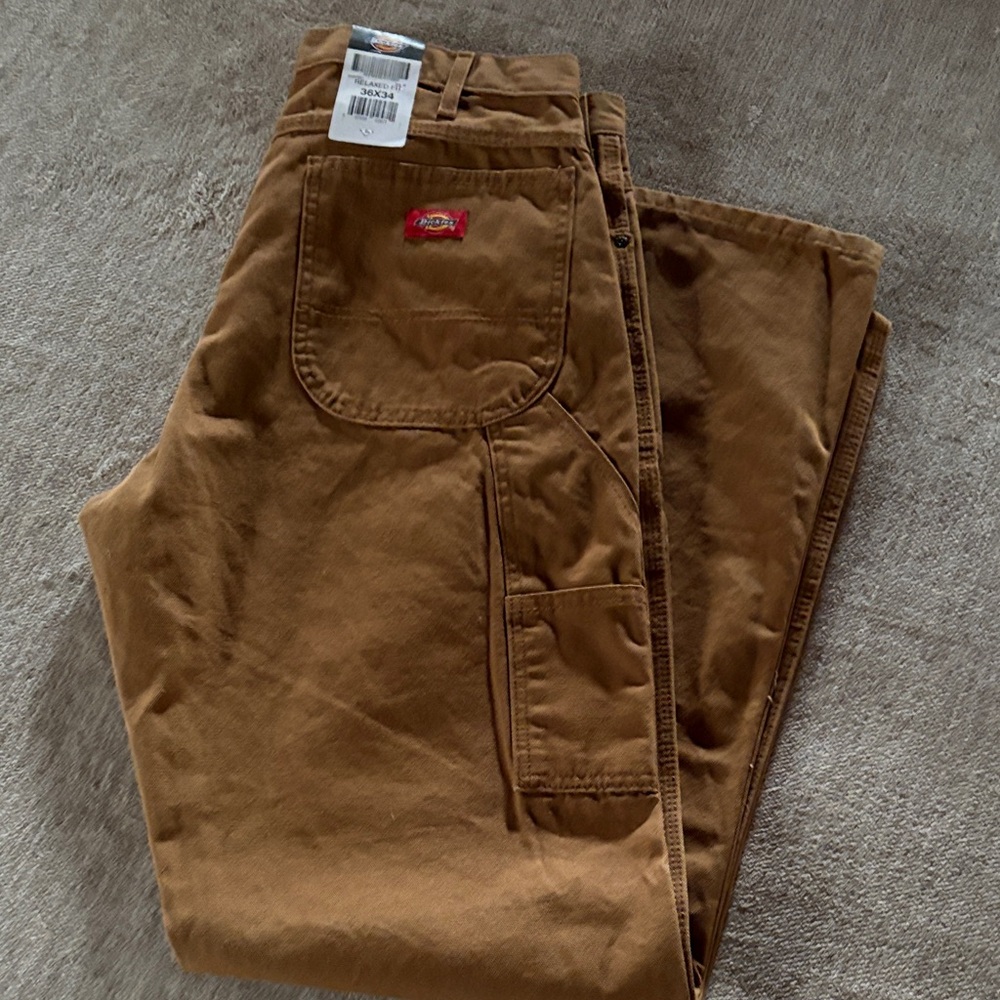 Dickies Men's Tan Cargo Pants